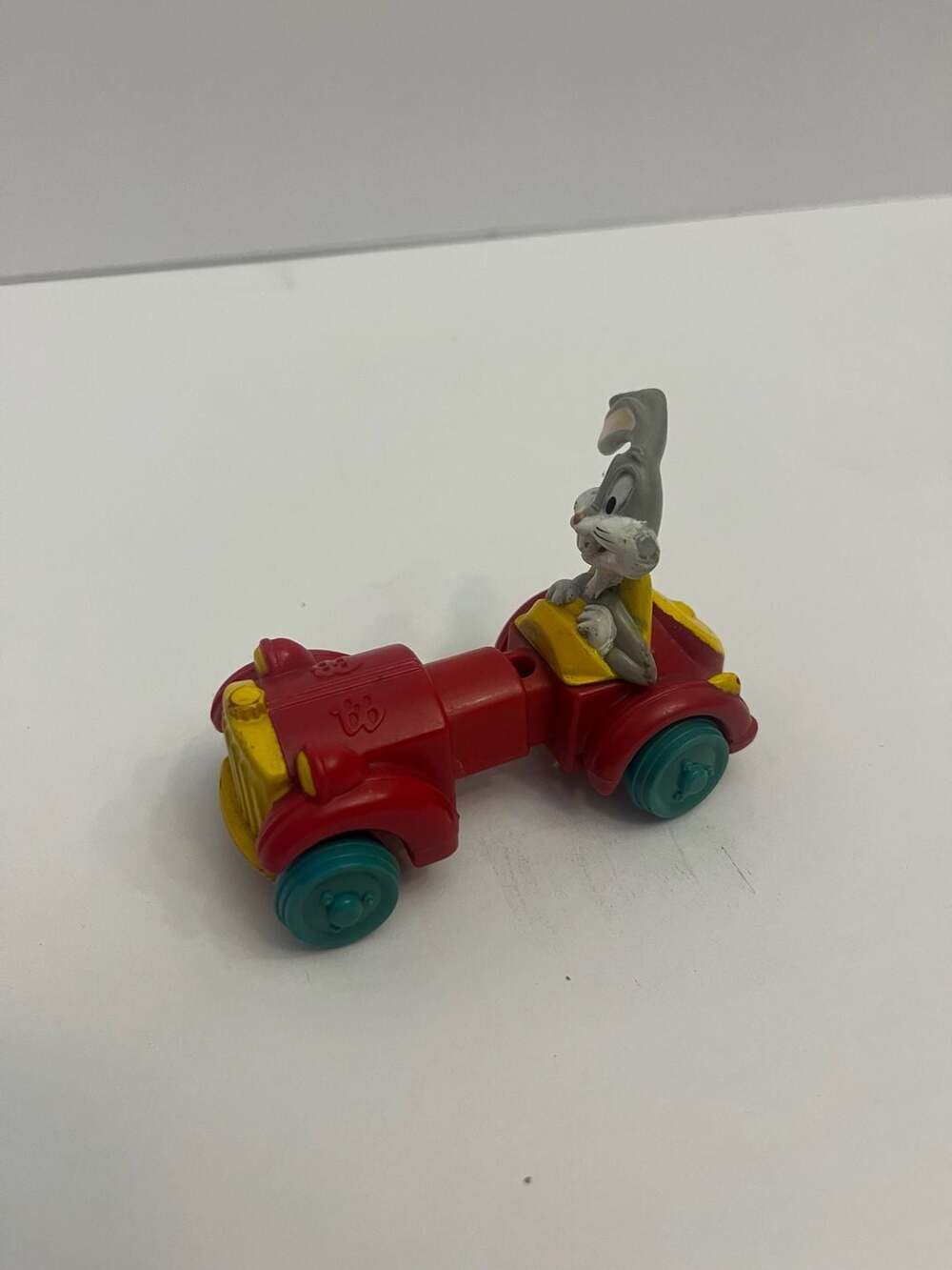 Vintage 1992 Warner Bros. Bugs Bunny Red Stretch Car Toy
